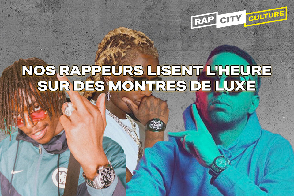 Les montres de luxe dans le rap français