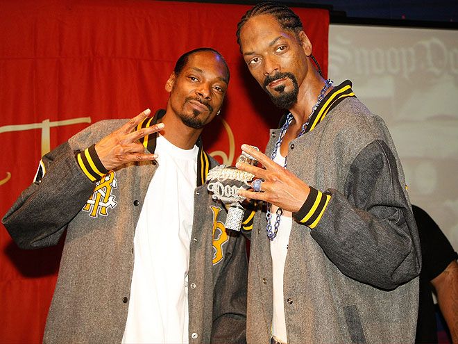 Snoop Dogg cire statue